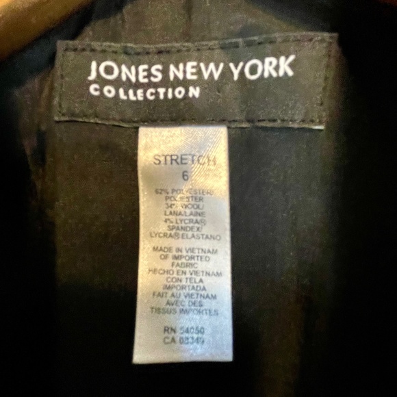 Houndstooth Jacket Jones New York Size 6 - Picture 6 of 6